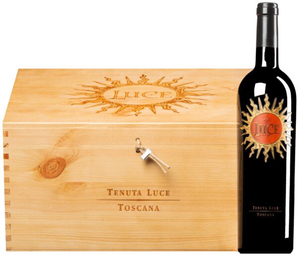 “Luce” Toscana IGT 2020 · 6 bottiglie in cassetta di legno